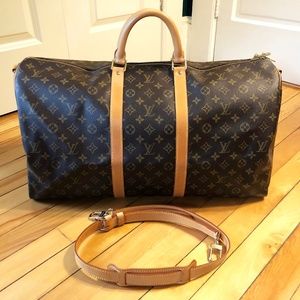 Louis Vuitton Keepall Bandoulière 55 - Made in France